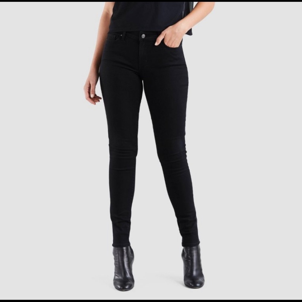 New Levi's Women's 711 Skinny Jeans 8 Long
